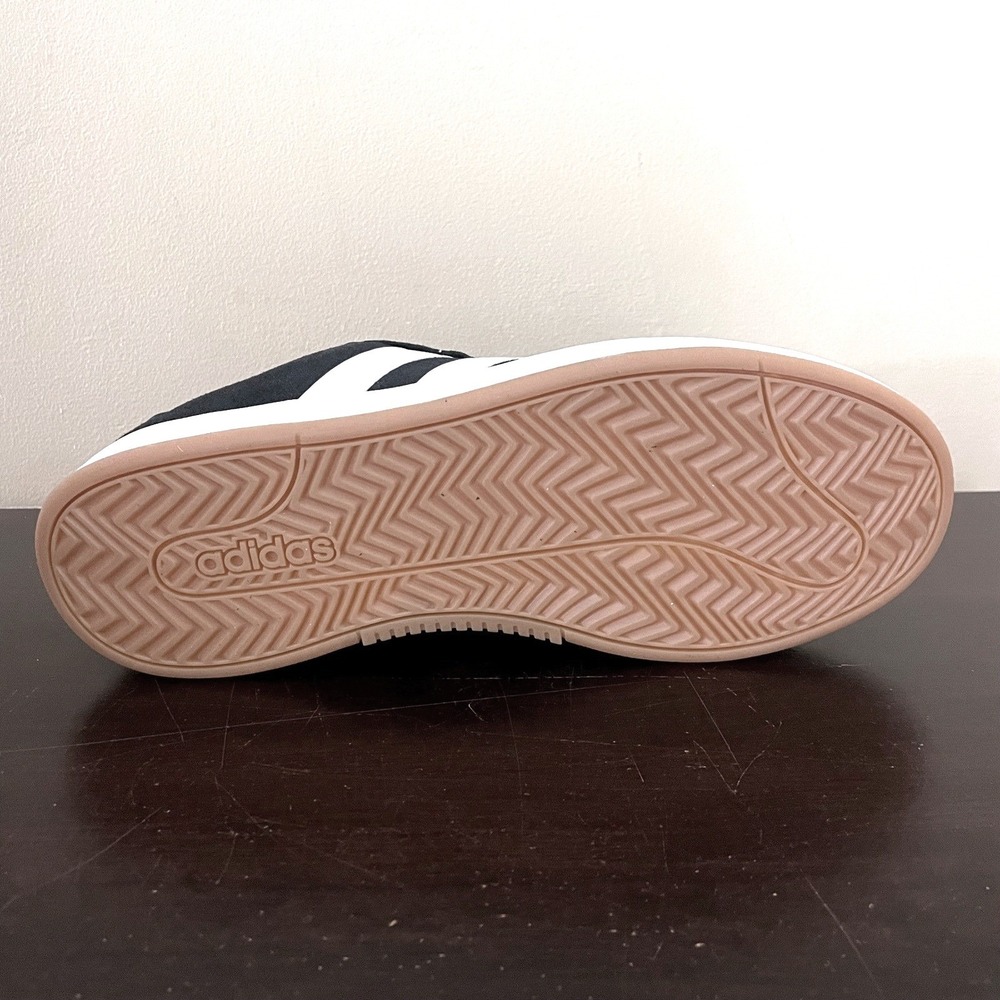 Adidas‎ Grand Court Alpha Mens Sneakers Black White Gum Suede Low Top 10.5 - Picture 7 of 8